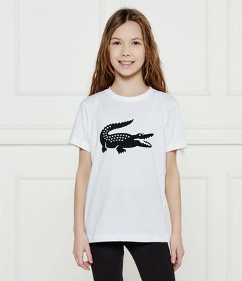 Bluzka dziewczęca letnia Lacoste ze sklepu: Gomez Fashion Store w kategorii: Bluzki dziewczęce