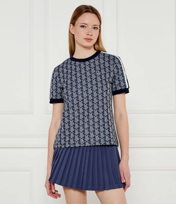 Bluzka damska casual Lacoste ze sklepu: Gomez Fashion Store w kategorii: Bluzki damskie - zdjęcie 874714-BD9-10338_LA252W000042525