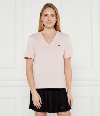 Bluzka damska na wiosnę Lacoste ze sklepu: Gomez Fashion Store w kategorii: Bluzki damskie - zdjęcie 874714-BD9-10338_LA252W000045197