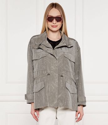 Kurtka damska casualowa Pinko ze sklepu: Gomez Fashion Store w kategorii: Kurtki damskie - zdjęcie 874714-BD9-10338_PI251W000217C94