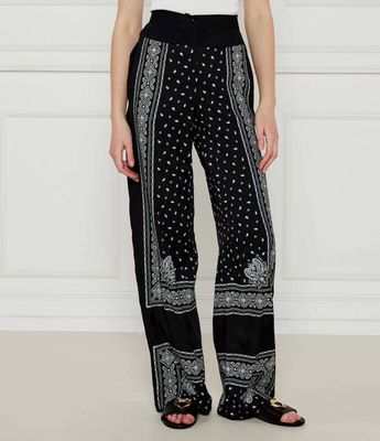 Spodnie damskie wiosenne Pinko ze sklepu: Gomez Fashion Store w kategorii: Spodnie damskie - zdjęcie 874714-BD9-10338_PI251W000222D12