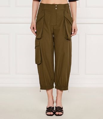 Spodnie damskie na wiosnę Pinko ze sklepu: Gomez Fashion Store w kategorii: Spodnie damskie - zdjęcie 874714-BD9-10338_PI251W000230026