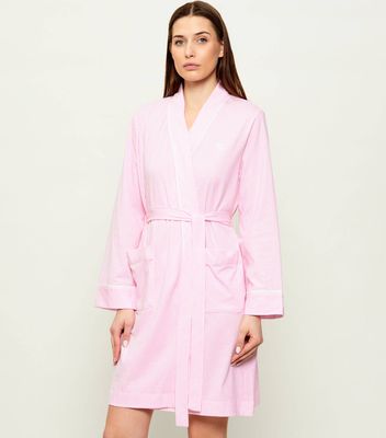 Szlafrok damski casual LAUREN RALPH LAUREN ze sklepu: Gomez Fashion Store w kategorii: Szlafroki damskie - zdjęcie 874714-BD9-10338_RL251W000078IK9