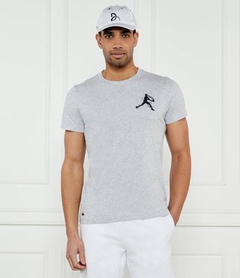 T-shirt męski na wiosnę Lacoste ze sklepu: Gomez Fashion Store w kategorii: T-shirty męskie - zdjęcie 874714-BD9-10338_LA252M000089133