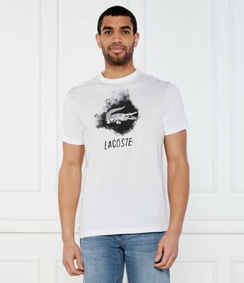 T-shirt męski w stylu młodzieżowym wiosenny Lacoste ze sklepu: Gomez Fashion Store w kategorii: T-shirty męskie - zdjęcie 874714-BD9-10338_LA252M000103001