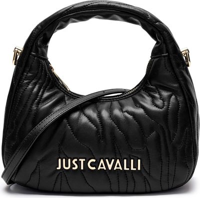 Torebka hobo elegancki Just Cavalli ze sklepu: Gomez Fashion Store w kategorii: Torebki hobo - zdjęcie 874714-BD9-10338_CA252W000022899