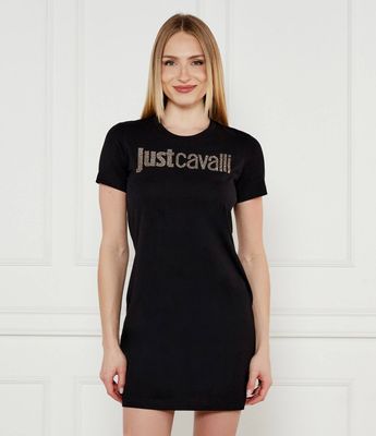 Sukienka prosta Just Cavalli ze sklepu: Gomez Fashion Store w kategorii: Sukienki - zdjęcie 874714-BD9-10338_CA252W000052009