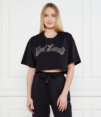 Bluzka damska młodzieżowa Just Cavalli ze sklepu: Gomez Fashion Store w kategorii: Bluzki damskie - zdjęcie 874714-BD9-10338_CA252W000069899