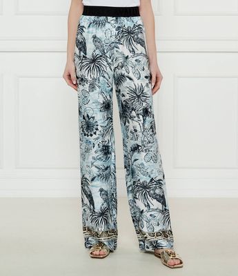 Spodnie damskie na wiosnę Just Cavalli ze sklepu: Gomez Fashion Store w kategorii: Spodnie damskie - zdjęcie 874714-BD9-10338_CA252W000074204