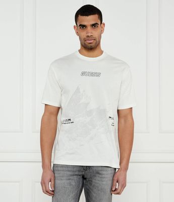 T-shirt męski młodzieżowy GUESS ACTIVE ze sklepu: Gomez Fashion Store w kategorii: T-shirty męskie - zdjęcie 874714-BD9-10338_GV252M000017I30