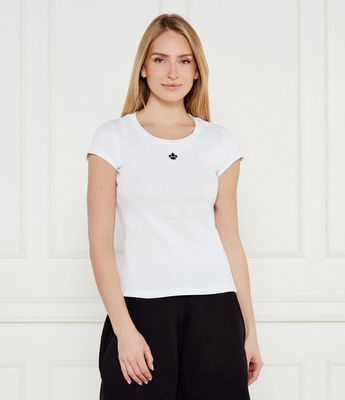 Bluzka damska na wiosnę Dsquared2 ze sklepu: Gomez Fashion Store w kategorii: Bluzki damskie - zdjęcie 874714-BD9-10338_DQ251W000004100