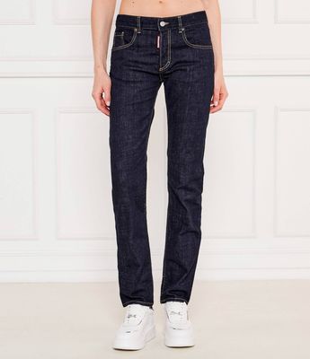 Jeansy damskie casual Dsquared2 ze sklepu: Gomez Fashion Store w kategorii: Jeansy damskie - zdjęcie 874714-BD9-10338_DQ251W000010470