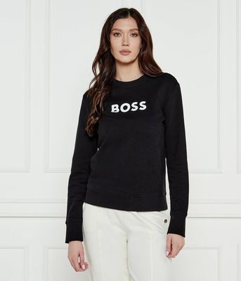 Bluza damska jesienna BOSS ORANGE ze sklepu: Gomez Fashion Store w kategorii: Bluzy damskie - zdjęcie 874714-BD9-10338_BO251W000015001