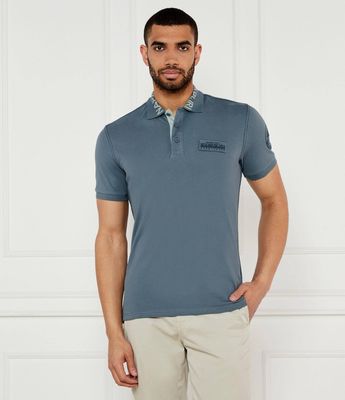 T-shirt męski na lato Napapijri ze sklepu: Gomez Fashion Store w kategorii: T-shirty męskie - zdjęcie 874714-BD9-10338_NA252M000013927