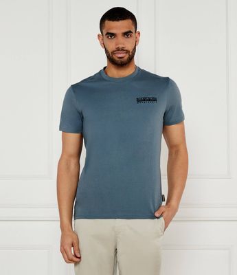T-shirt męski casualowy Napapijri ze sklepu: Gomez Fashion Store w kategorii: T-shirty męskie - zdjęcie 874714-BD9-10338_NA252M000009927
