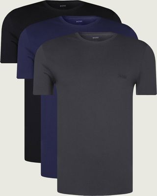 BOSS BLACK - T-shirt męski na wiosnę casual ze sklepu: Gomez Fashion Store w kategorii: T-shirty męskie - zdjęcie 874714-BD9-10338_BB251M000246497