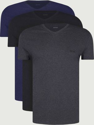 T-shirt męski casual BOSS BLACK ze sklepu: Gomez Fashion Store w kategorii: T-shirty męskie - zdjęcie 874714-BD9-10338_BB251M000247497