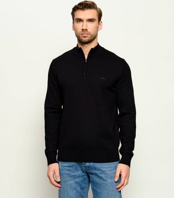 Sweter męski na zimę BOSS BLACK ze sklepu: Gomez Fashion Store w kategorii: Swetry męskie - zdjęcie 874714-BD9-10338_BB251M000266001