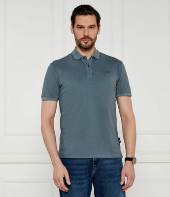 T-shirt męski na wiosnę casual Napapijri ze sklepu: Gomez Fashion Store w kategorii: T-shirty męskie - zdjęcie 874714-BD9-10338_NA252M000015927