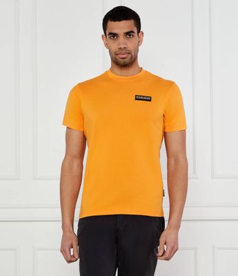 T-shirt męski casual Napapijri ze sklepu: Gomez Fashion Store w kategorii: T-shirty męskie - zdjęcie 874714-BD9-10338_NA252M000021929