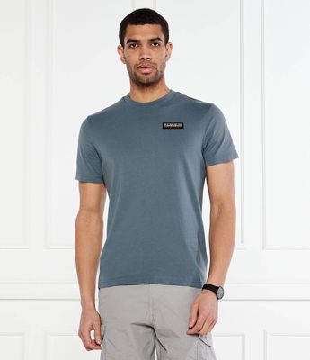 T-shirt męski w sportowym stylu casualowy Napapijri ze sklepu: Gomez Fashion Store w kategorii: T-shirty męskie - zdjęcie 874714-BD9-10338_NA252M000021927