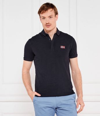 T-shirt męski w sportowym stylu Napapijri ze sklepu: Gomez Fashion Store w kategorii: T-shirty męskie - zdjęcie 874714-BD9-10338_NA252M000026041
