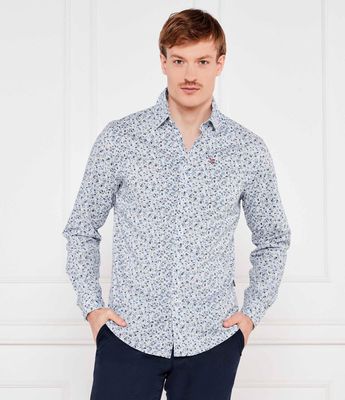 Koszula męska sportowy Napapijri ze sklepu: Gomez Fashion Store w kategorii: Koszule męskie - zdjęcie 874714-BD9-10338_NA252M000042942