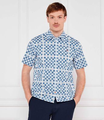 Napapijri - Koszula męska na wiosnę ze sklepu: Gomez Fashion Store w kategorii: Koszule męskie - zdjęcie 874714-BD9-10338_NA252M000043943