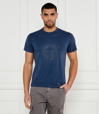 T-shirt męski w stylu młodzieżowym Replay ze sklepu: Gomez Fashion Store w kategorii: T-shirty męskie - zdjęcie 874714-BD9-10338_RY252M000010A43