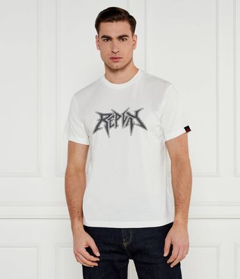 T-shirt męski Replay ze sklepu: Gomez Fashion Store w kategorii: T-shirty męskie - zdjęcie 874714-BD9-10338_RY252M000015082