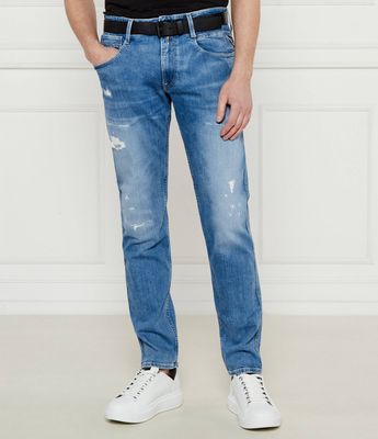 Jeansy męskie na wiosnę Replay ze sklepu: Gomez Fashion Store w kategorii: Jeansy męskie - zdjęcie 874714-BD9-10338_RY252M000023A09