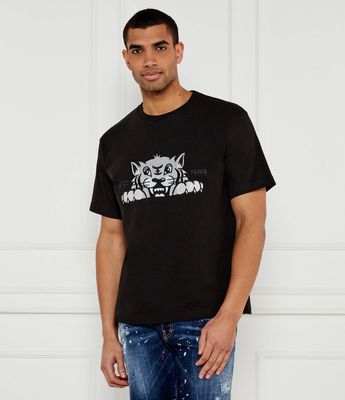 Kenzo - T-shirt męski w stylu młodzieżowym ze sklepu: Gomez Fashion Store w kategorii: T-shirty męskie - zdjęcie 874714-BD9-10338_KE252M000021A18