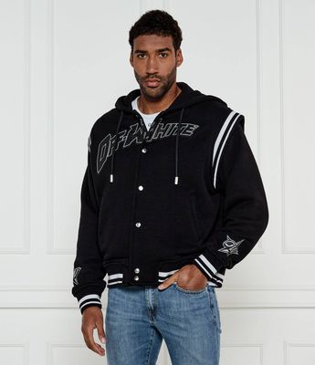 Kurtka męska casual Off-White ze sklepu: Gomez Fashion Store w kategorii: Kurtki męskie - zdjęcie 874714-BD9-10338_OF252M000025035