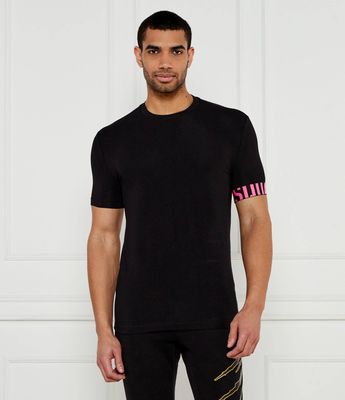 T-shirt męski casual Dsquared2 ze sklepu: Gomez Fashion Store w kategorii: T-shirty męskie - zdjęcie 874714-BD9-10338_DB251M000018A56