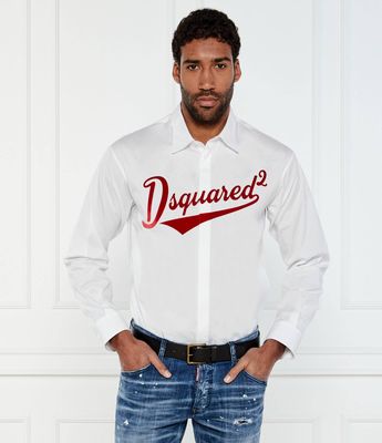 Koszula męska Dsquared2 ze sklepu: Gomez Fashion Store w kategorii: Koszule męskie - zdjęcie 874714-BD9-10338_DQ251M000037100