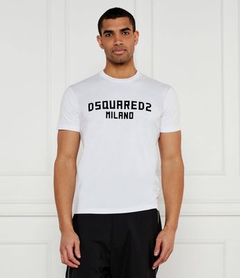 T-shirt męski Dsquared2 ze sklepu: Gomez Fashion Store w kategorii: T-shirty męskie - zdjęcie 874714-BD9-10338_DQ251M000041961