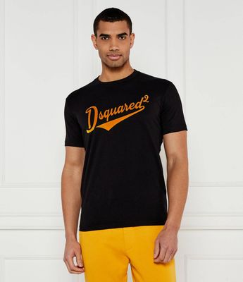 Dsquared2 - T-shirt męski na wiosnę ze sklepu: Gomez Fashion Store w kategorii: T-shirty męskie - zdjęcie 874714-BD9-10338_DQ251M000078900
