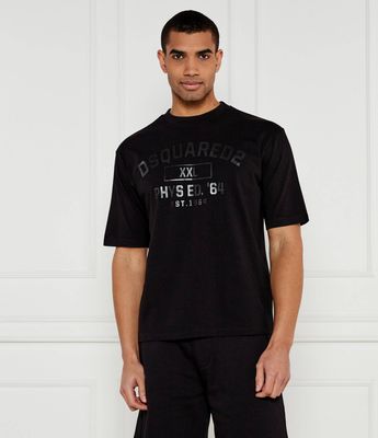 T-shirt męski wiosenny Dsquared2 ze sklepu: Gomez Fashion Store w kategorii: T-shirty męskie - zdjęcie 874714-BD9-10338_DQ251M000081900