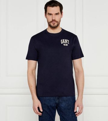 T-shirt męski na wiosnę Gant ze sklepu: Gomez Fashion Store w kategorii: T-shirty męskie - zdjęcie 874714-BD9-10338_GA251M000001433