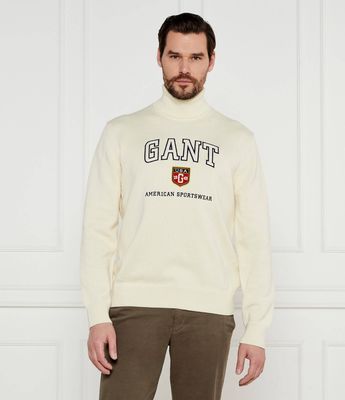 Gant - Sweter męski zimowy ze sklepu: Gomez Fashion Store w kategorii: Swetry męskie - zdjęcie 874714-BD9-10338_GA251M000009130