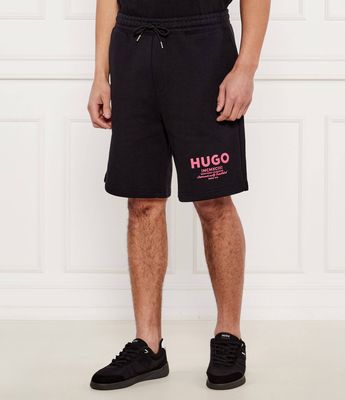 Spodenki męskie w sportowym stylu Hugo Blue ze sklepu: Gomez Fashion Store w kategorii: Spodenki męskie - zdjęcie 874714-BD9-10338_BJ252M000014003