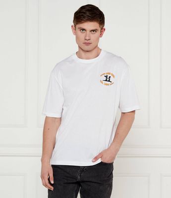 Hugo Blue - T-shirt męski na wiosnę ze sklepu: Gomez Fashion Store w kategorii: T-shirty męskie - zdjęcie 874714-BD9-10338_BJ252M000030100