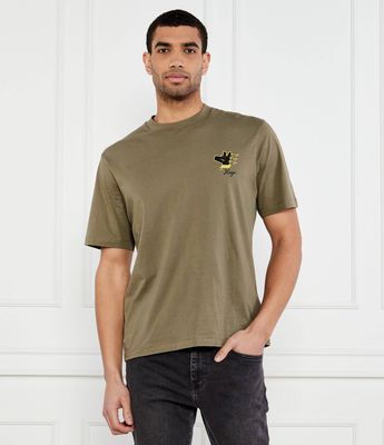 T-shirt męski casualowy Hugo Blue ze sklepu: Gomez Fashion Store w kategorii: T-shirty męskie - zdjęcie 874714-BD9-10338_BJ252M000034345