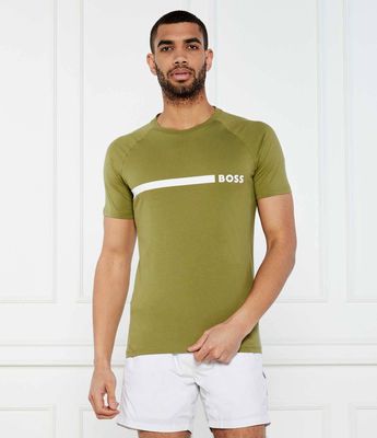 T-shirt męski BOSS BLACK ze sklepu: Gomez Fashion Store w kategorii: T-shirty męskie - zdjęcie 874714-BD9-10338_BW252M000069311