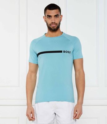 BOSS BLACK - T-shirt męski ze sklepu: Gomez Fashion Store w kategorii: T-shirty męskie - zdjęcie 874714-BD9-10338_BW252M000069455