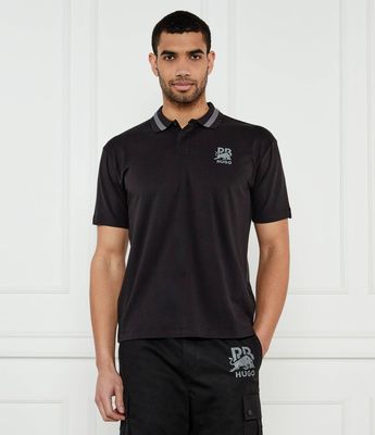 T-shirt męski casual na wiosnę HUGO ze sklepu: Gomez Fashion Store w kategorii: T-shirty męskie - zdjęcie 874714-BD9-10338_BU252M000075001