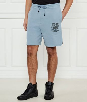 Spodenki męskie na lato HUGO ze sklepu: Gomez Fashion Store w kategorii: Spodenki męskie - zdjęcie 874714-BD9-10338_BU252M000080428