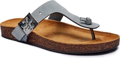 Klapki damskie na lato TORY BURCH ze sklepu: Gomez Fashion Store w kategorii: Klapki damskie - zdjęcie 874714-BD9-10338_TO252W000028100