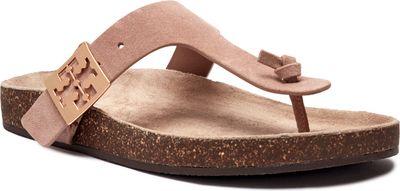 Klapki damskie na lato TORY BURCH ze sklepu: Gomez Fashion Store w kategorii: Klapki damskie - zdjęcie 874714-BD9-10338_TO252W000028200