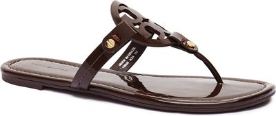 Klapki damskie na lato TORY BURCH ze sklepu: Gomez Fashion Store w kategorii: Klapki damskie - zdjęcie 874714-BD9-10338_TO252W000032212